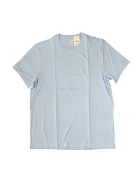 NWT J. Crew Men's Serenity Blue Washed Jersey Crewneck Tee -
